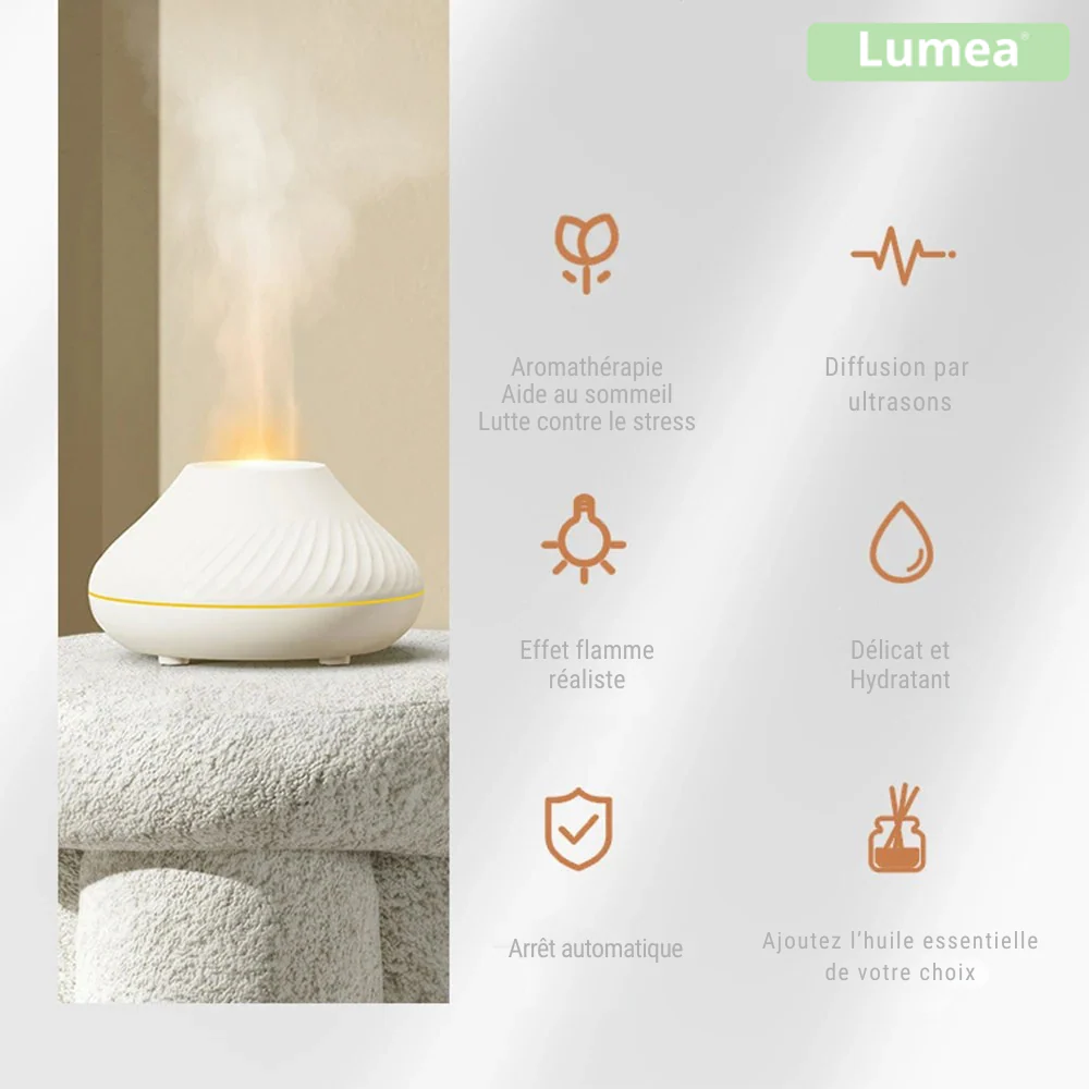 AromaFlame™ | Diffuseur d'huiles essentielles relaxantes - Image 5