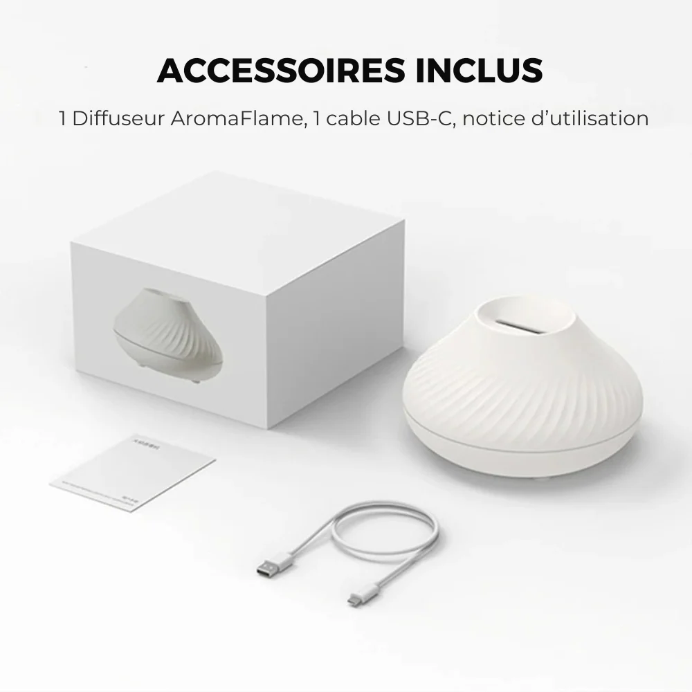 AromaFlame™ | Diffuseur d'huiles essentielles relaxantes - Image 7