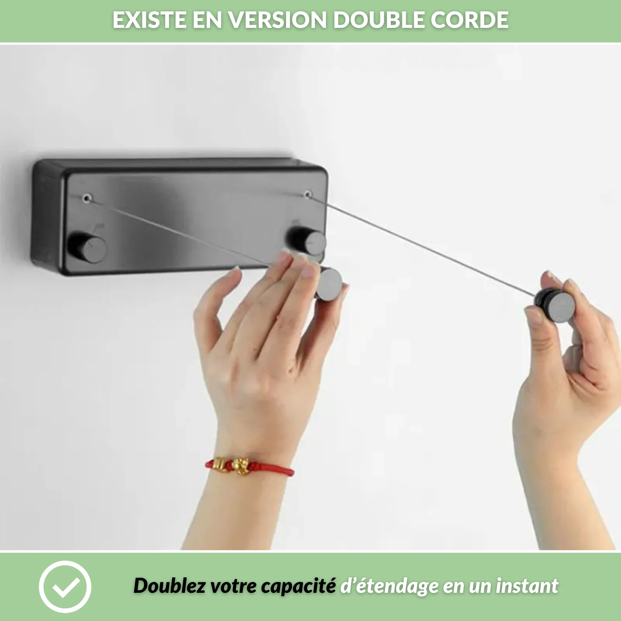 Filéo® - La Corde à linge rétractable grande capacité - Image 6