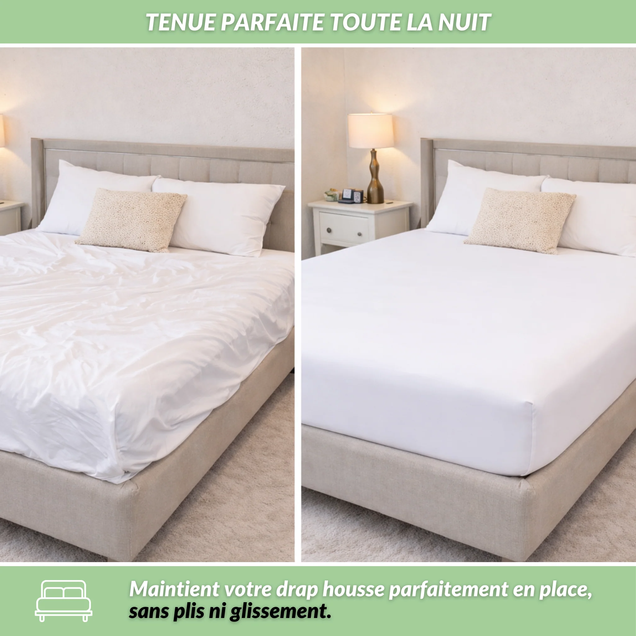 Fixeo | Tendeurs pour drap housse avec attaches faciles - Image 5