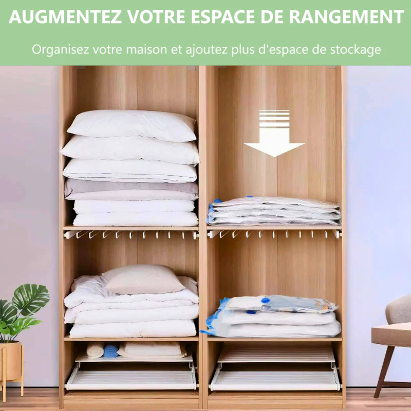 Housses de rangement x 3 | SPECIAL GAIN DE PLACE - Image 2