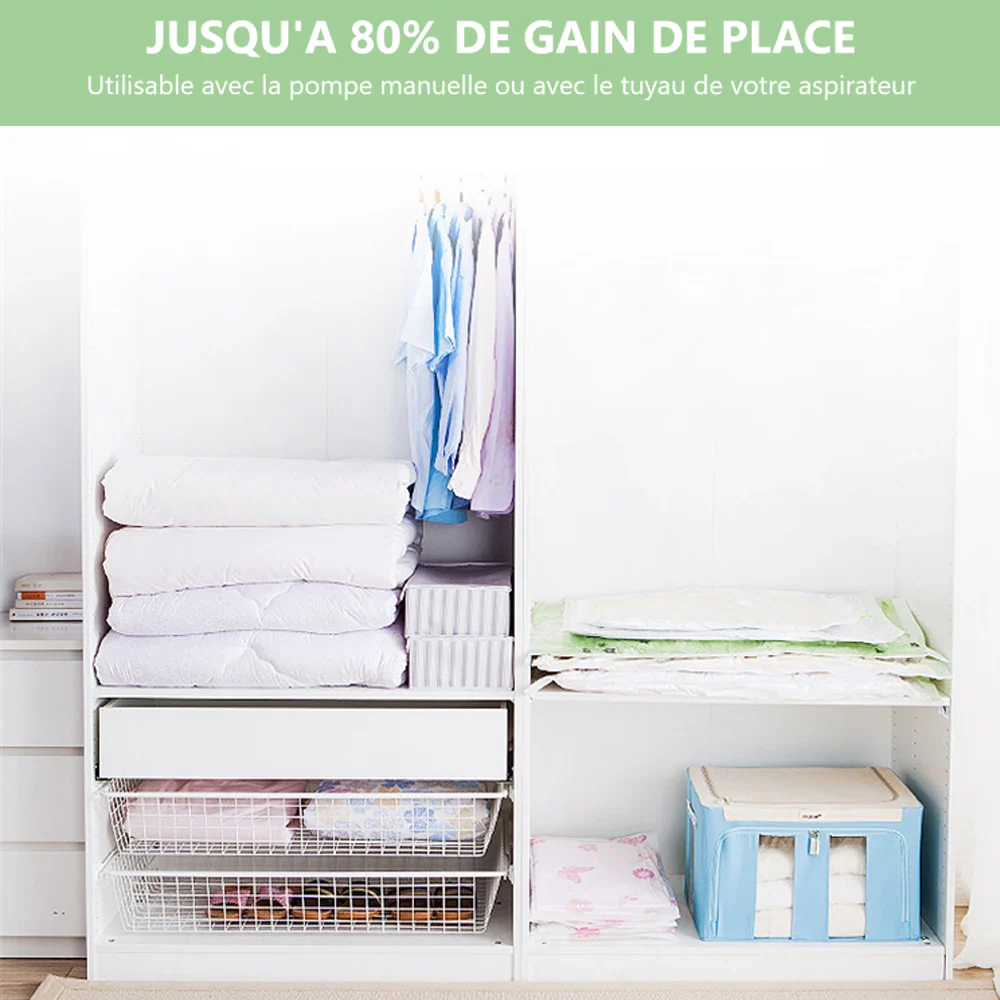 Housses de rangement x 3 | SPECIAL GAIN DE PLACE - Image 3