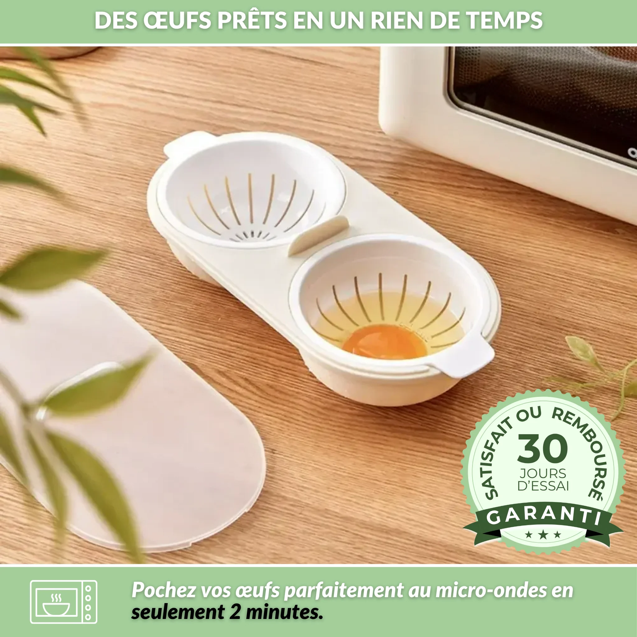 Oeuf-Minute – Cuiseur à œufs pour une cuisson parfaite à chaque fois - Image 3