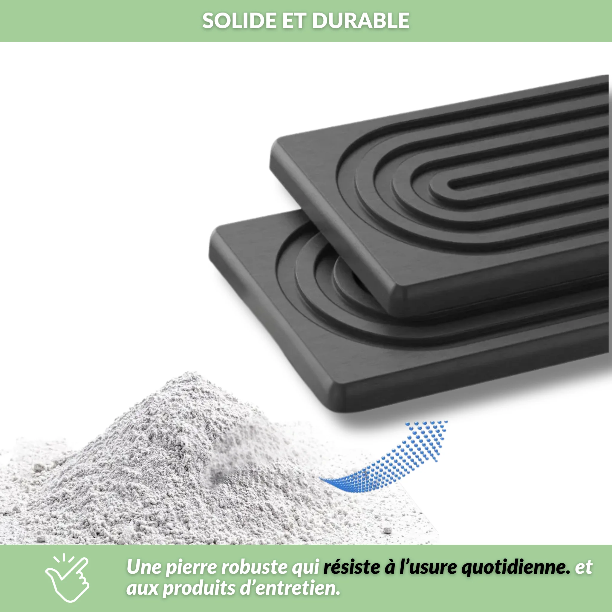 PureStone™ - Plateau super absorbant en pierre naturelle - Image 10