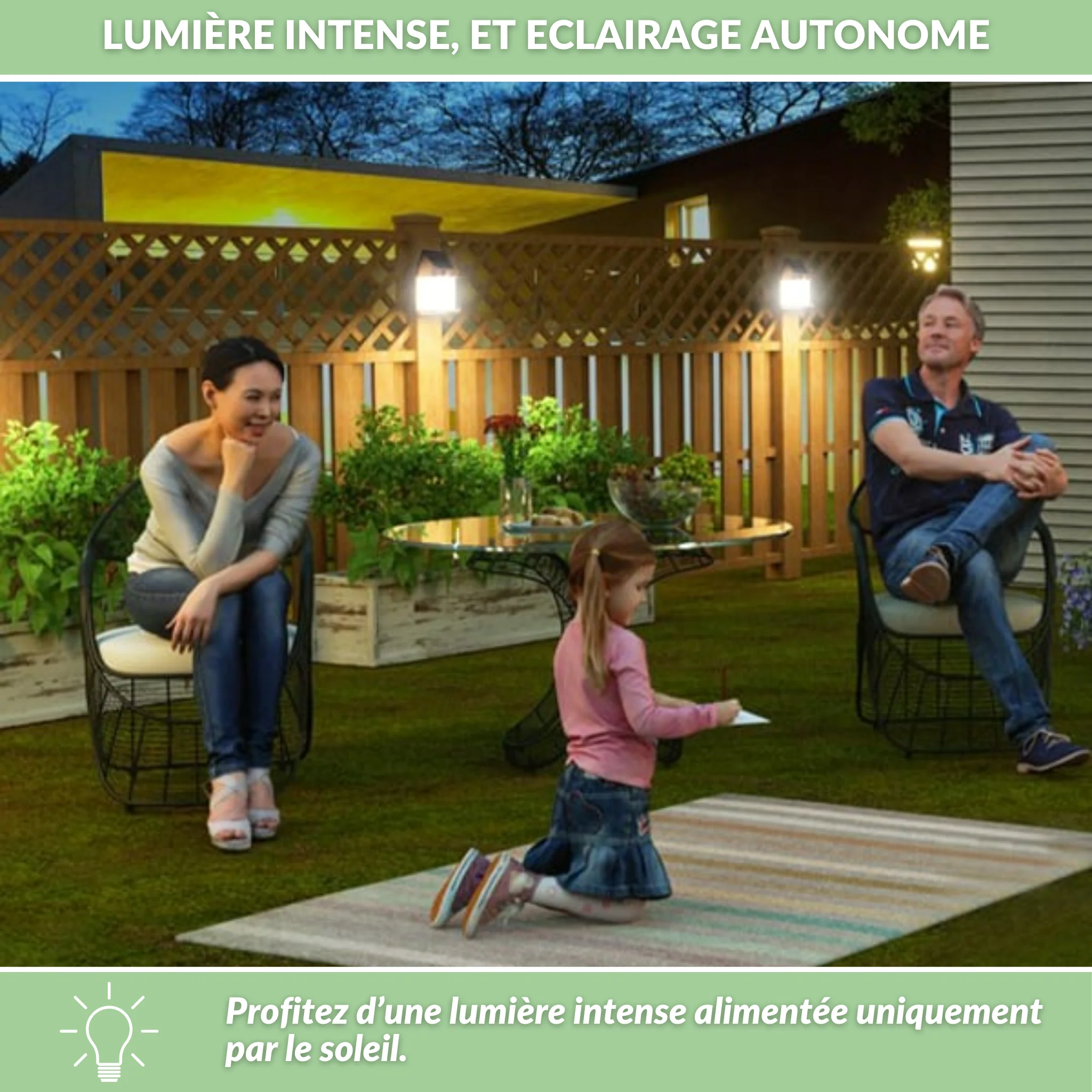 Lampe Solea - L'éclairage solaire avec détecteur de mouvement - Image 6